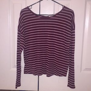 Stripped long sleeve